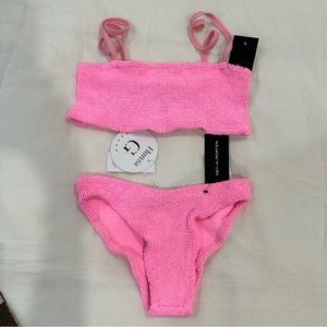 Hunza G London Pink Bikini Set